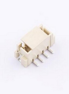 6LLCA040 线对板针座 1x4P 间距:2.5mm 立贴 系列:XH SMD,P=2.5mm