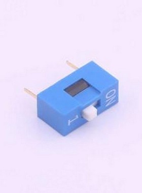 DS-01BLP 拨码开关 平拨,凸起式 1位拨码开关 插件