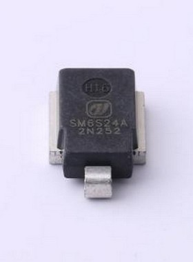 SM6S24A 静电和浪涌保护(TVS/ESD) 单向TVS 24V截止 118A峰值脉冲