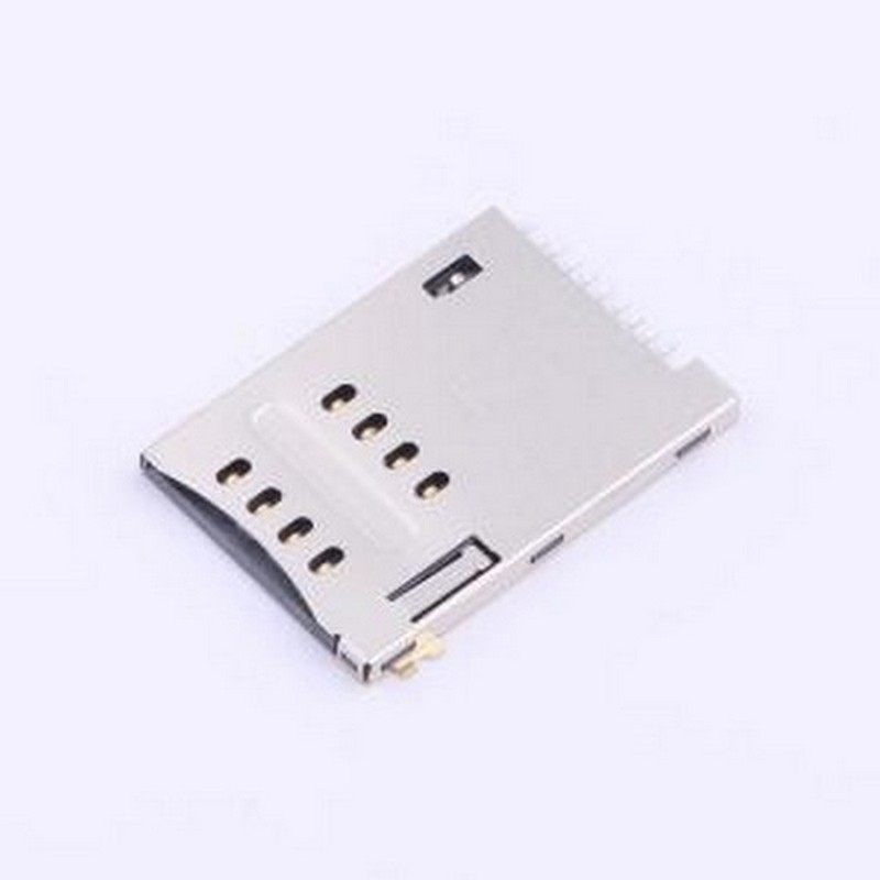 SIM-132-ARP10 SIM卡连接器 自弹式 MiniSIM卡 卡座 SMD