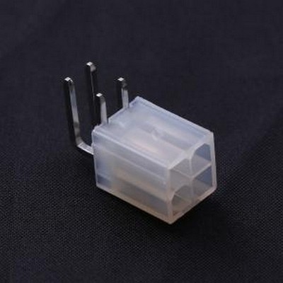 FWF42003-D04B22TK 线对板针座 板装插座 4.2mm 插件 90° 4位(实