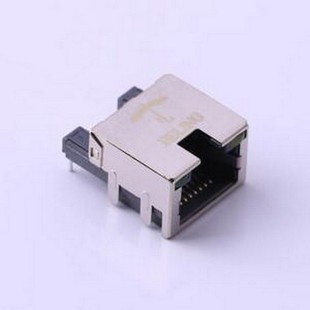 RJ11 HRVL11 MJ881B RJ45 以太網(wǎng)連接器 沉板 B011 帶LED 插件