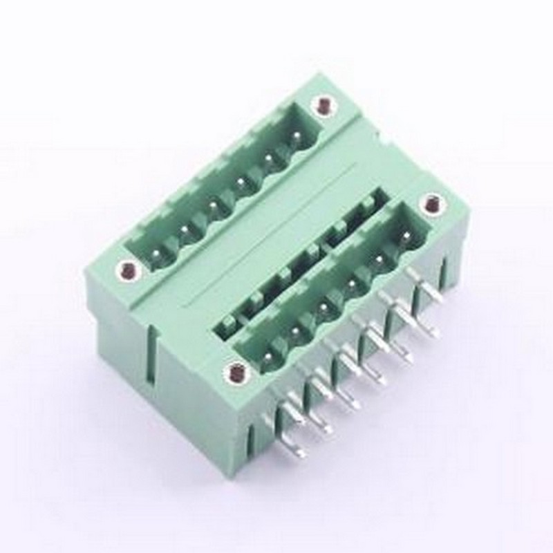 KF2EDGRHM-5.0-2*6P 插拔式接线端子 5mm 2x6P 排数:2 每排P数:6