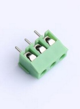 DB301V-3.96-3P-GN-S 螺钉式接线端子 1x3P 3.96mm 直插 排数:1