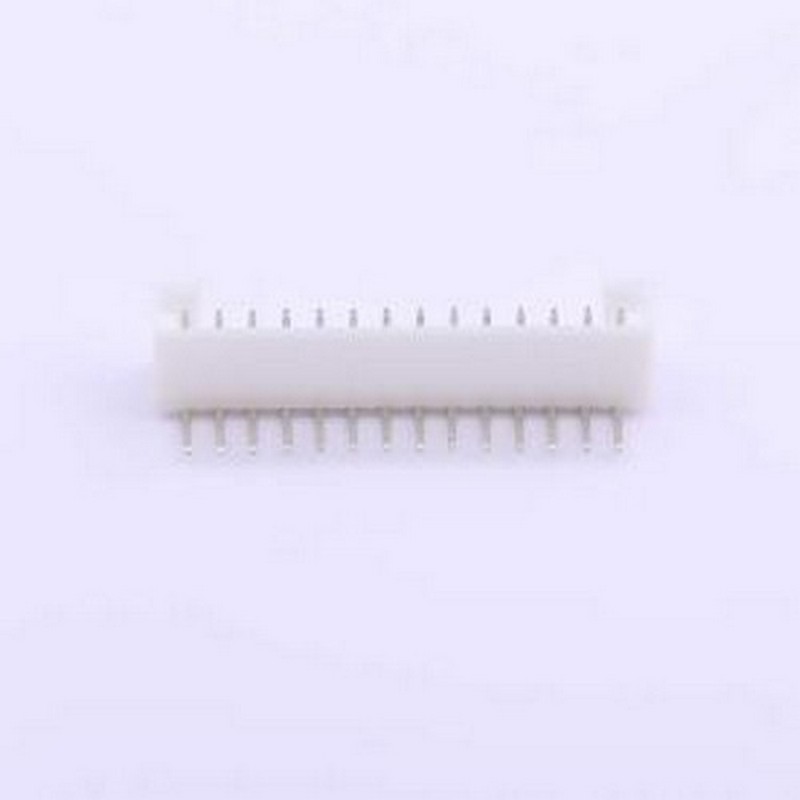 HX20007-14WAP 线对板针座 1x14P 间距:2mm 弯插 系列:PH 弯插,P=
