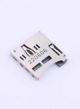 TF-125-ARP10 SD卡/存储卡连接器 自弹式 MicroSD卡(TF卡) 卡座 S