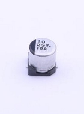 EEE1EA100AR 贴片型铝电解电容 10uF ±20% 25V SMD,D5xL5.4mm