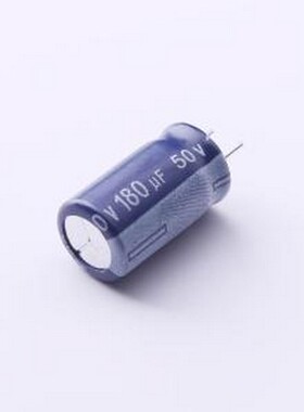 ERM1HM181F14C38T 直插铝电解电容 180uF ±20% 50V 插件,D8xL14m