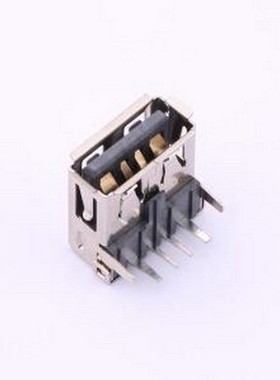 USB90-03-T1-3A-B1 USB连接器 Type-A 母 插件