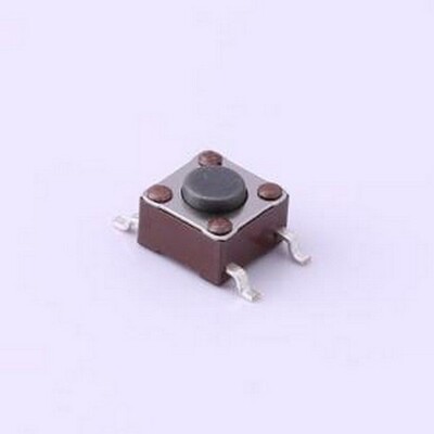 3-1437565-0 轻触开关 6*6*4.3mm 立贴 轻触开关 SMD