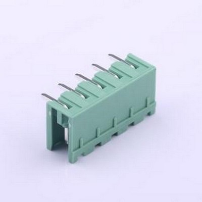 JL2EDGR-50805G01 插拔式接线端子 1x5P 5.08mm 排数:1 每排P数:5