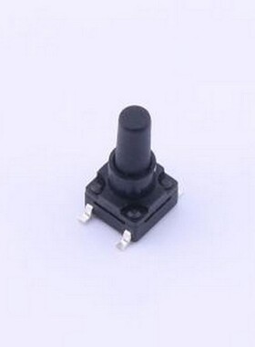 K2-1839SQ-T4SW-02 轻触开关 6.2x6.2x13.5 带胶套贴片防水开关 S