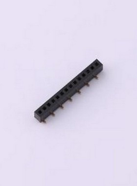 ZX-PM1.0-1-14PU-W 排母 1.0FH H2.0 1x14Pin SMT W1.5U型 PC2.8