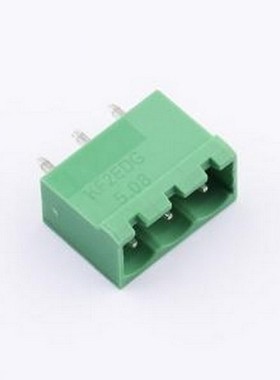 JCB508-ZOMC3P 插拔式接线端子 5.08mm 1x3P 排数:1 每排P数:3 闭