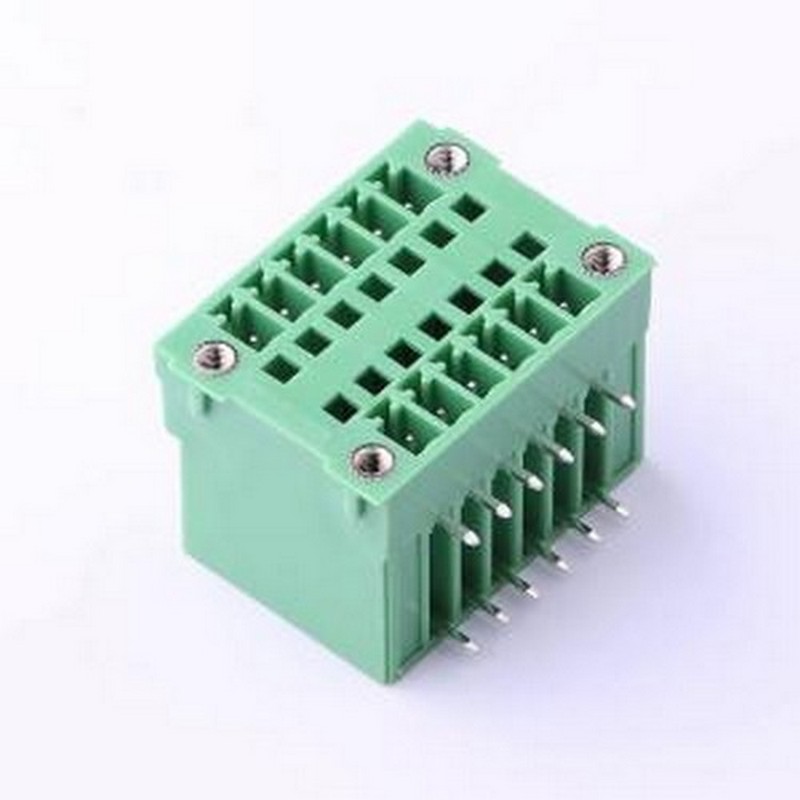 KF2EDGRHM-3.5-2*6P 插拔式接线端子 螺丝固定 2x6P 3.5mm 排数:2