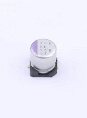 16SVPK100M 固态电容 100uF ±20% 16V SMD,D5xL5.9mm