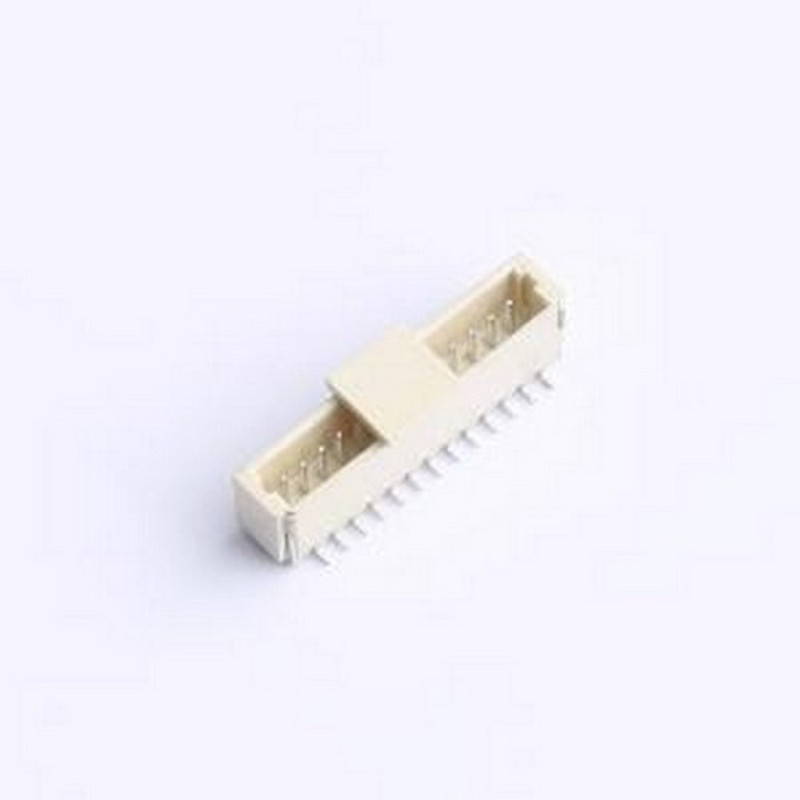 BX-SH1.0-13PLT 线对板针座 1x13P 间距:1mm 立贴 SMD,P=1mm