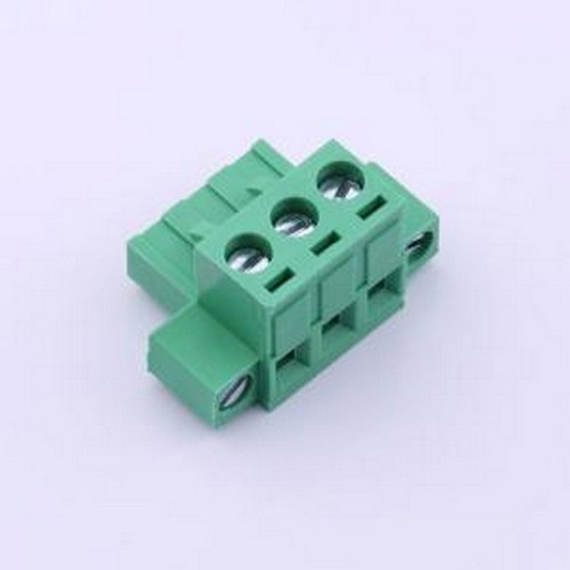 MX2EDGKM-5.08-03P-GN01-Cu-Y-A 插拔式接线端子 螺丝固定 1x3P 5
