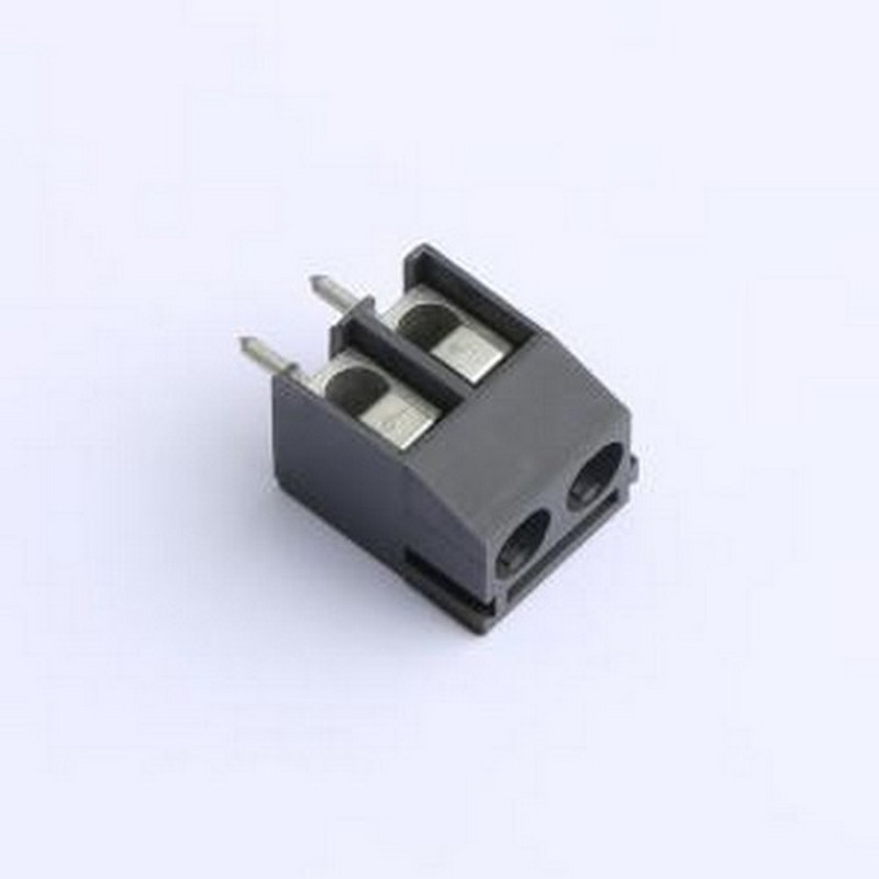 970-T-DS/02 螺钉式接线端子 1x2P 5mm 直插 排数:1 每排P数:2 插