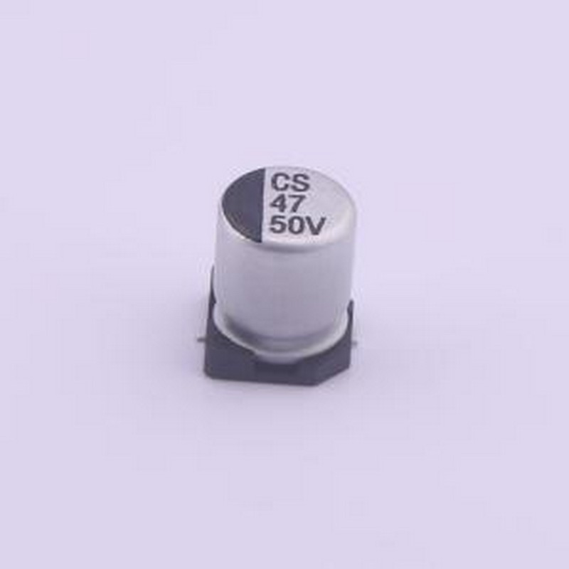 CS1H470M-CRE77 贴片型铝电解电容 47uF ±20% 50V SMD,D6.3xL7.7