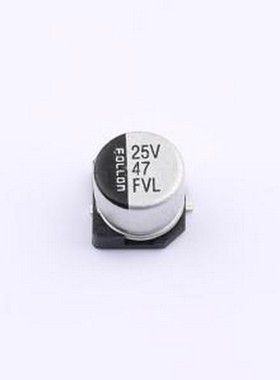 EFVL025ADA470M0654 贴片型铝电解电容 47uF ±20% 25V SMD,D6.3x