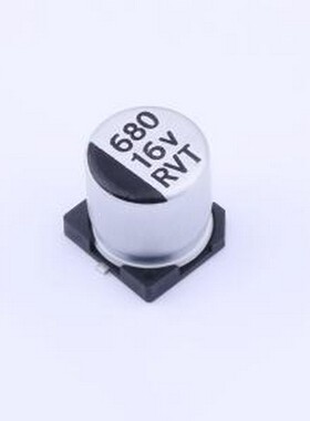 RVT1C681M1010 680UF 16V 贴片型铝电解电容 680uF ±20% 16V SMD