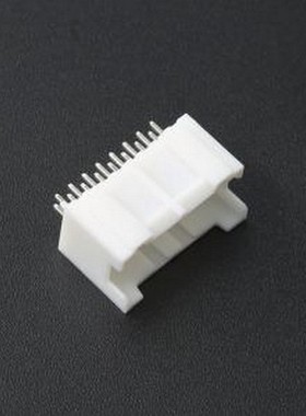 KH-A2015-2X08A 线对板针座 间距:2mm 2x8P 白色 插件,P=2mm