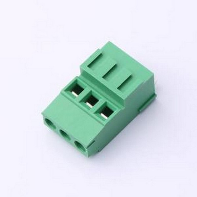 MX128H-5.08-03P-GN01-Cu-Y-A 螺钉式接线端子 1x3P 5.08mm 直插