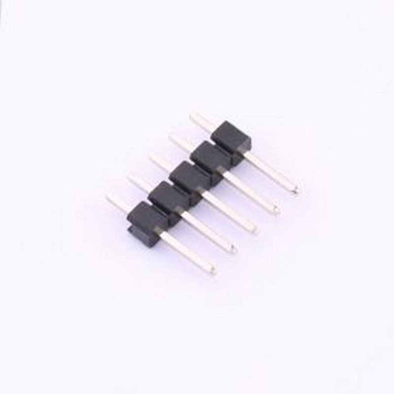 HB-PH3-25415PB2GOP 排针 间距:2.54mm 1x5P 直插 方针 插件,P=2.