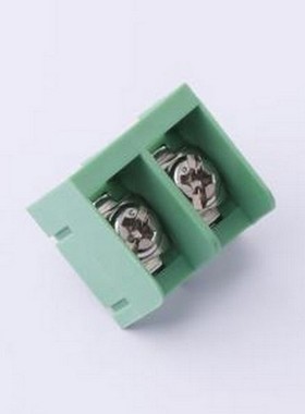 PLPK9500-2P-14 栅栏式接线端子 1x2P 排数:1 每排P数:2 绿色 插