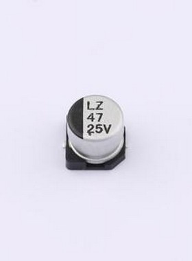 LZ1E470M0606 贴片型铝电解电容 47uF ±20% 25V SMD,6.3x5.7mm
