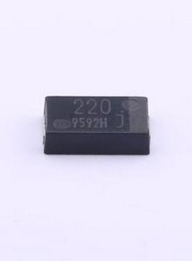 EEFCX0J221R 固态电容 220uF ±20% 6.3V SMD,4.3x7.3mm