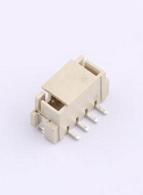 MXXH-2.54-04P-LG1-0-A 线对板针座 1x4P 间距:2.5mm 立贴 系列:X