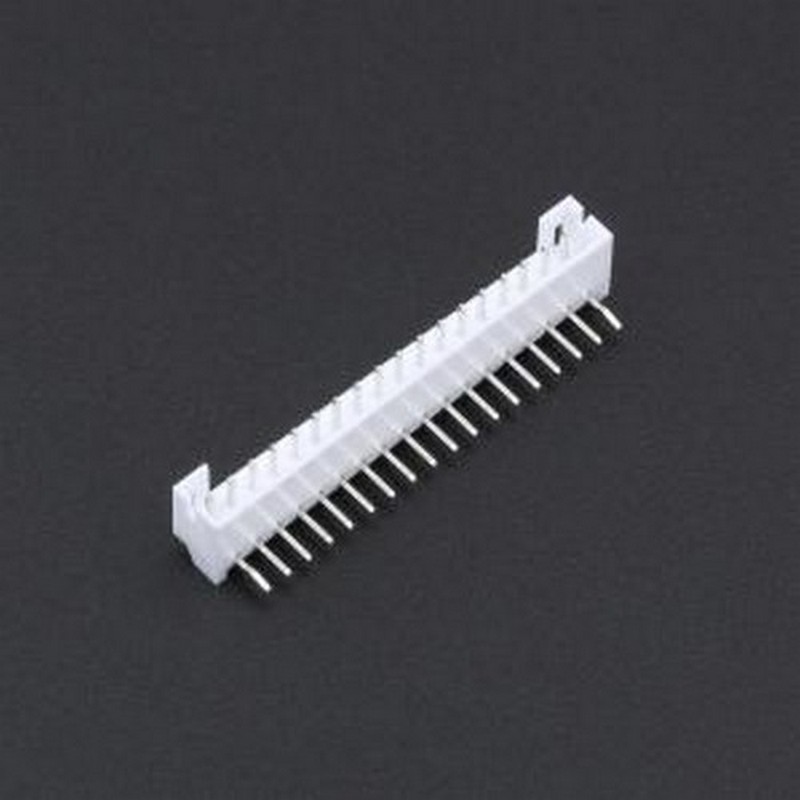 PH-18AWD 线对板针座 1x18P 间距:2mm 弯插 系列:PH 弯插,P=2mm