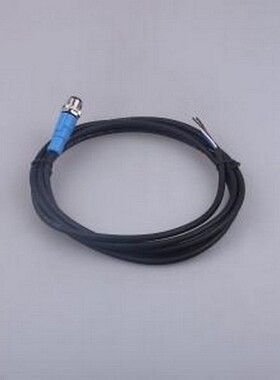 FCA12001-A04P111BK2020000 圆形(线缆)连接器 M12带线传感插4针