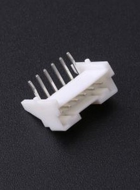 IPCW211W16NW01R 线对板针座 1x6P 间距:2mm 弯插 系列:PA 白色