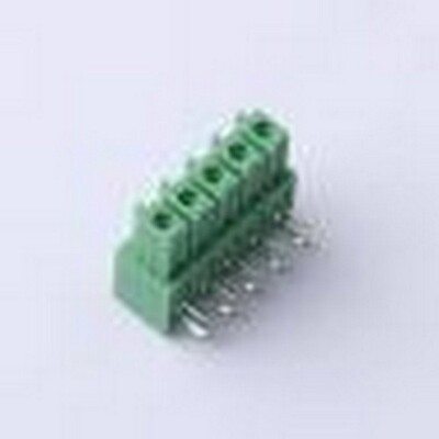 KF2EDGA-3.5-5P 插拔式接线端子 1x5P 3.5mm 排数:1 每排P数:5 插