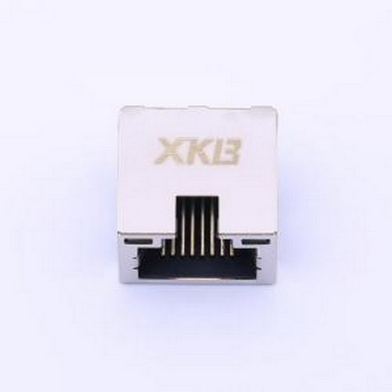 X39ADAB1W6DB1075 以太网连接器(RJ45 RJ11) 沉板 带LED 插件