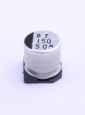 50CE150AX 贴片型铝电解电容 150uF ±20% 50V SMD,D10xL10.2mm