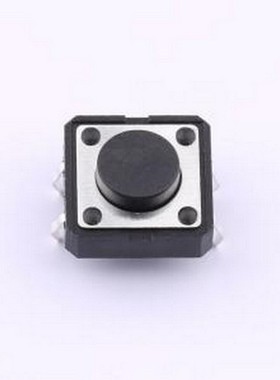 TS125CJ 250gf 009 轻触开关 12*12*5mm 立插 轻触开关 插件-4P,1