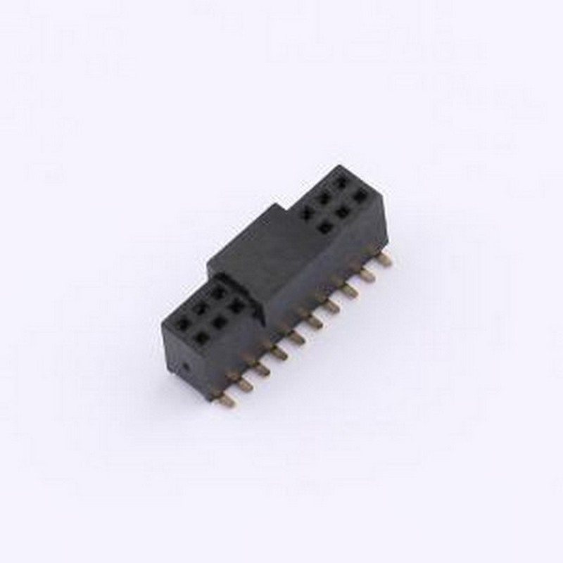 5BIE6-4648-210-W0 排母 1.27PF间距排母立式贴片2*10P H4.3 SMT
