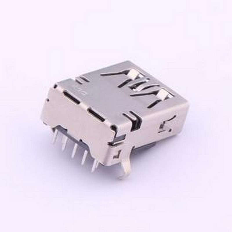 U3A20D-09BM4YN2EHF USB连接器 Type-A 母 弯插 插件