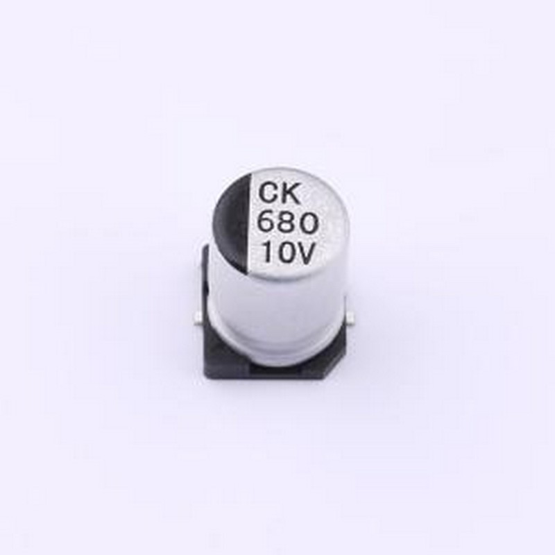 CK1A681M-CRF10 贴片型铝电解电容 680uF 10V ±20% SMD,D8xL10mm