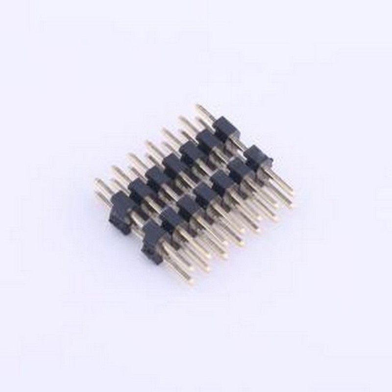 X4622WV-2X07I-C40D28-E60 排针 2x7P 间距:2mm 方针 插件,P=2mm