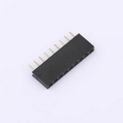 HC-PM200-6.35H-1x9PZ 排母 间距2.0mm 1x9Pin 直插 PC2.8 H6.35