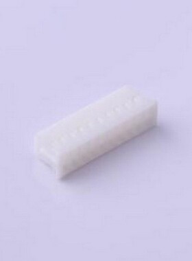 HX20016-20Y White 胶壳(线对板/线对线) 2mm 2x10P 白色 P=2mm