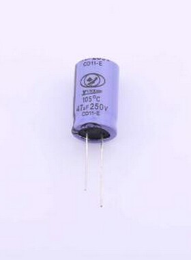 ECE2EM470K21OTPO 直插铝电解电容 47uF ±20% 250V 插件,D13xL21