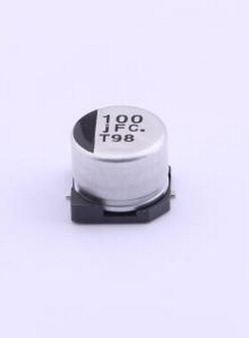 EEEFC0J101AP 贴片型铝电解电容 100uF ±20% 6.3V SMD,D6.3xL5.4