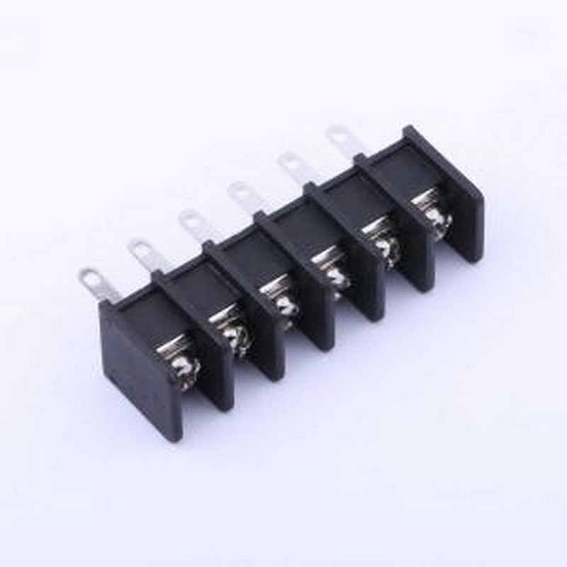 DBT30H-9.5-6P-BK-P 栅栏式接线端子 9.5mm 1x6P 每排P数:6 排数: