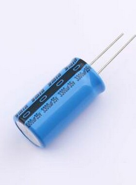 LKLJ3551V332MFCG 直插铝电解电容 3300uF ±20% 35V 插件,D18xL3